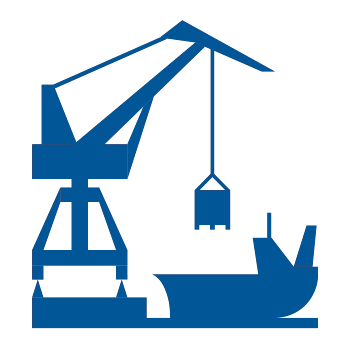 Mobile harbour crane spreader