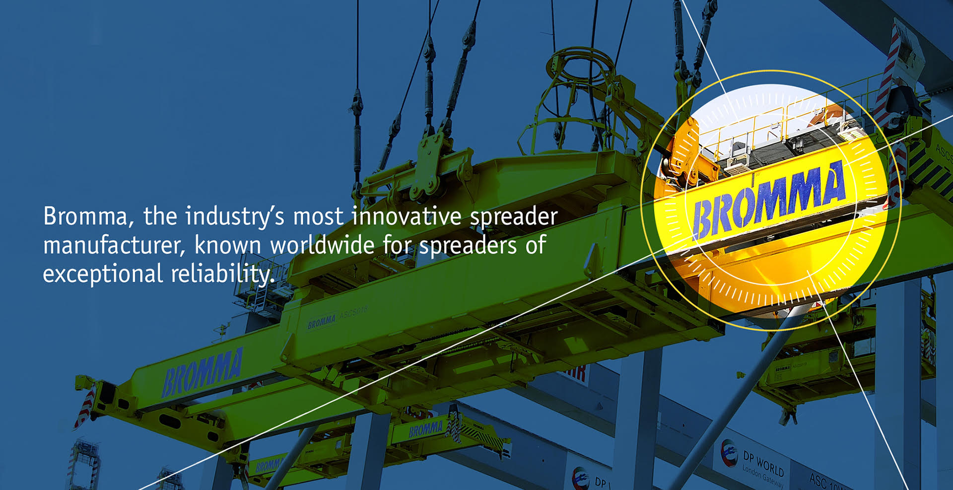 The Most Experienced Crane Spreader Manufacturer Bromma