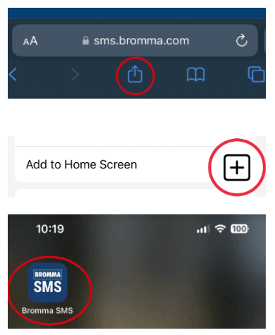 How to make SMS an app on your mobile
